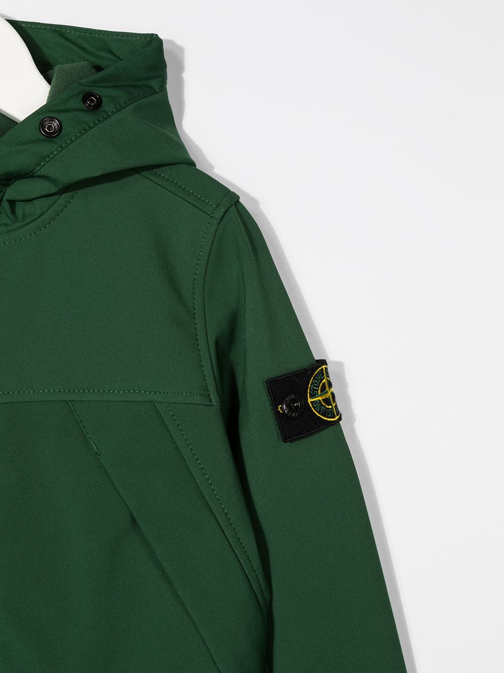 фото Stone island junior куртка с нашивкой-логотипом