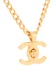 Chanel Pre-Owned 1996 CC turn-lock chain necklace