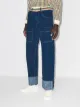 Image 2 of Wales Bonner Brixton crochet-waist straight-leg jeans