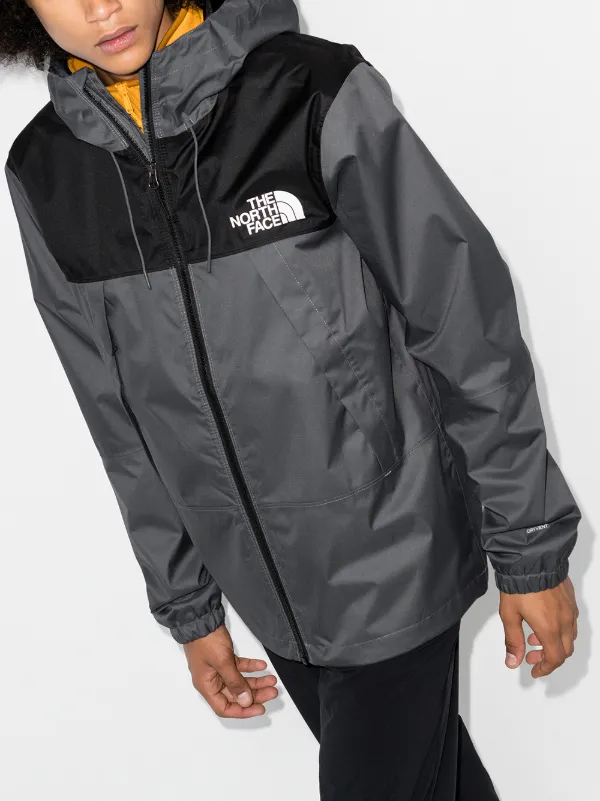 2 tone north face jacket