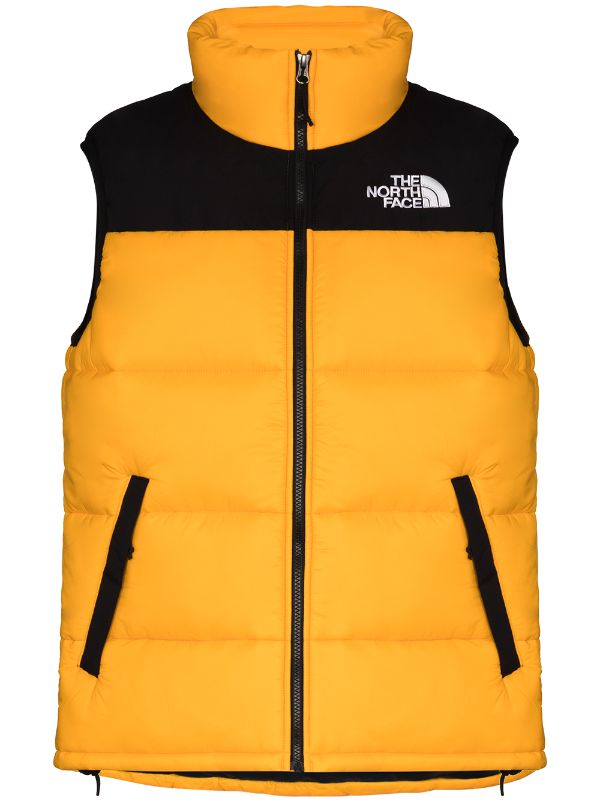 north face padded gilet