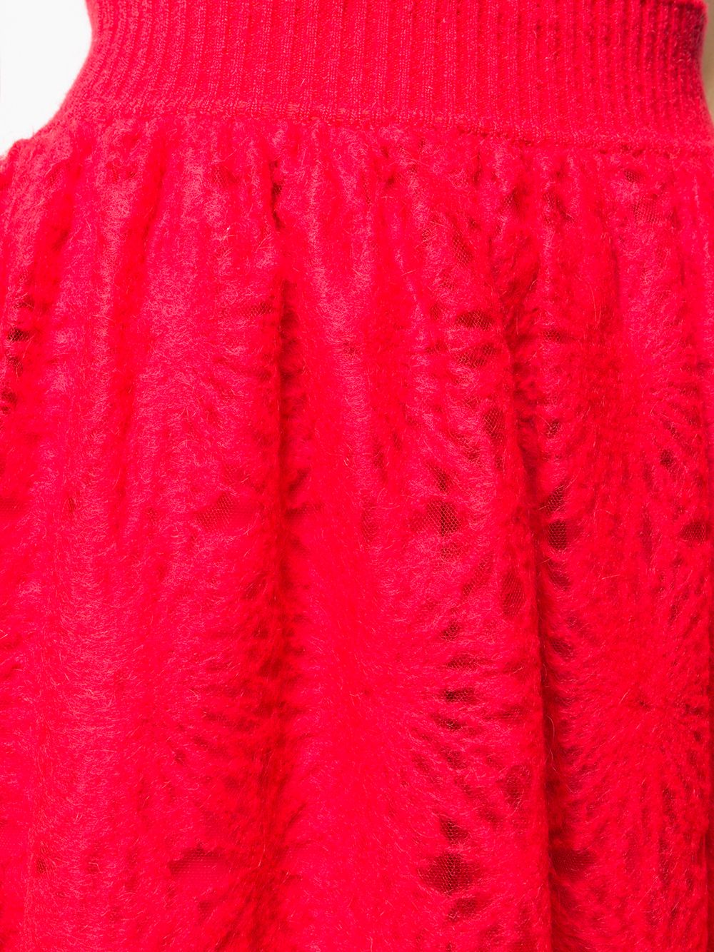 фото Alberta ferretti кружевная юбка макси