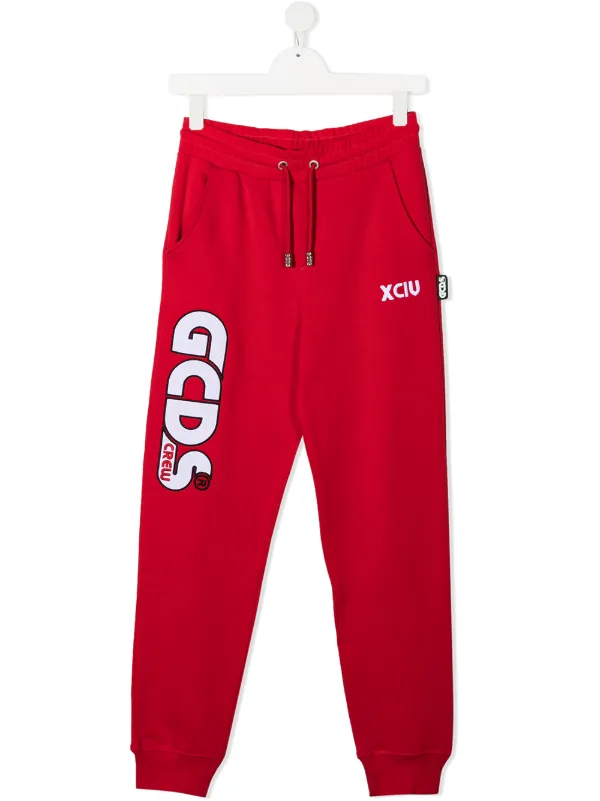 red track pants kids