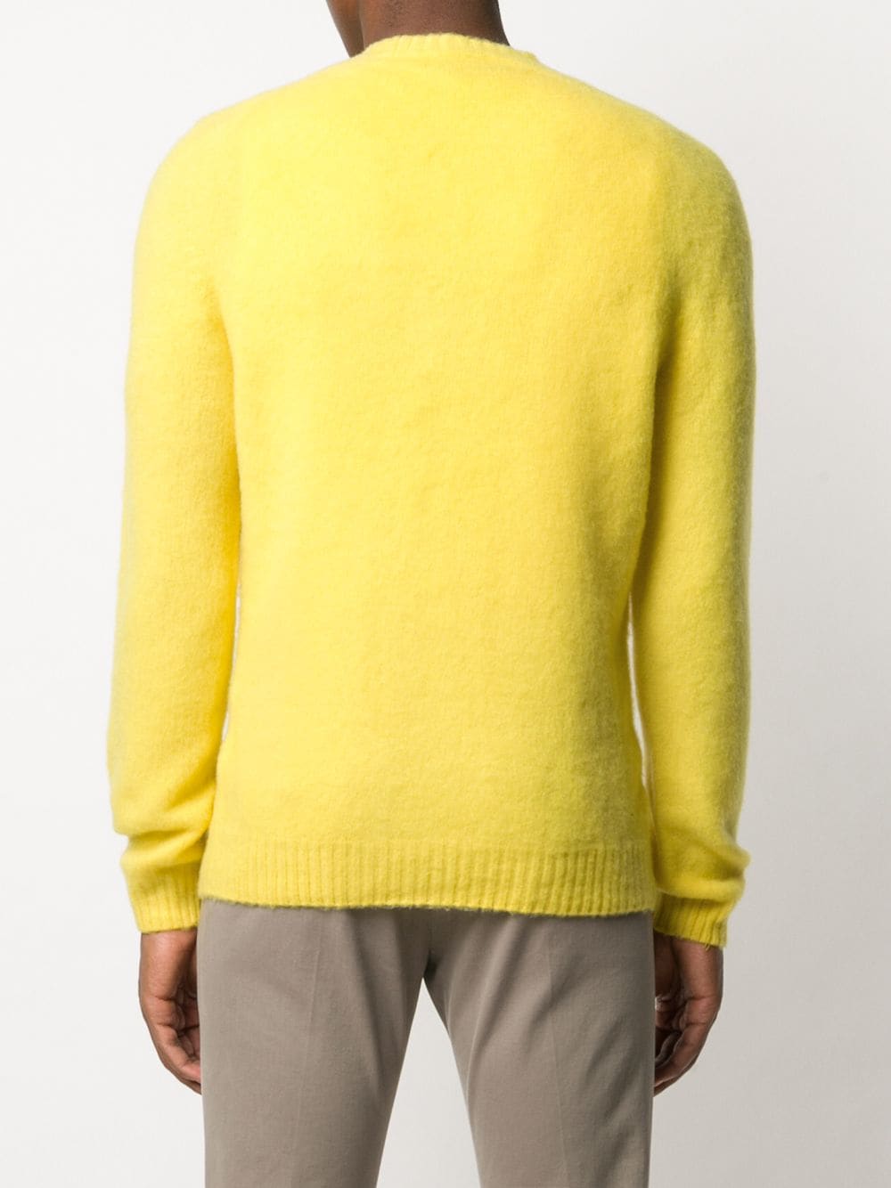 Eleventy Textured crew-neck Sweater - Farfetch