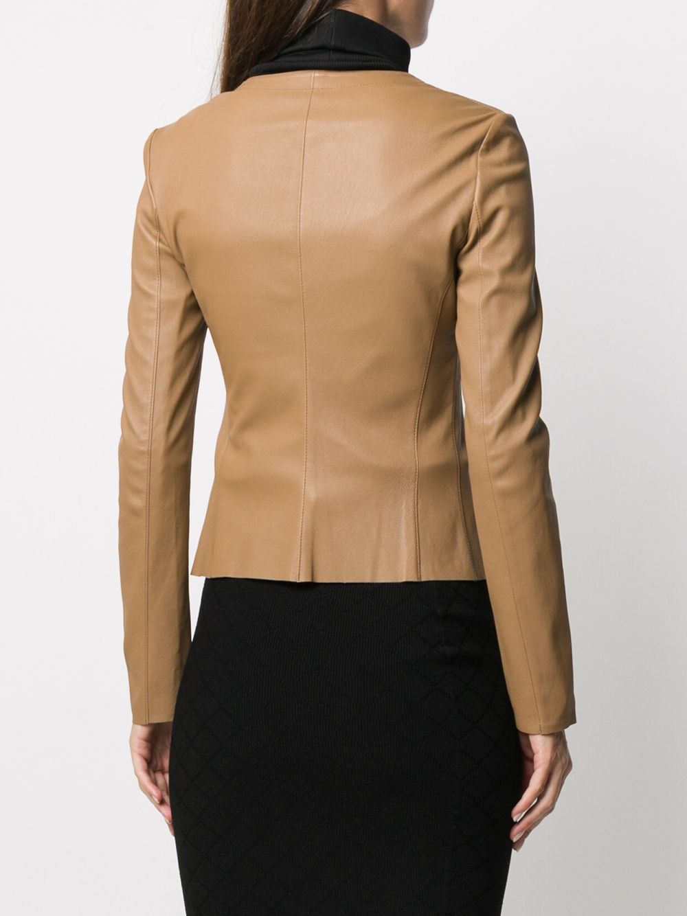 фото Drome zip-through collarless jacket