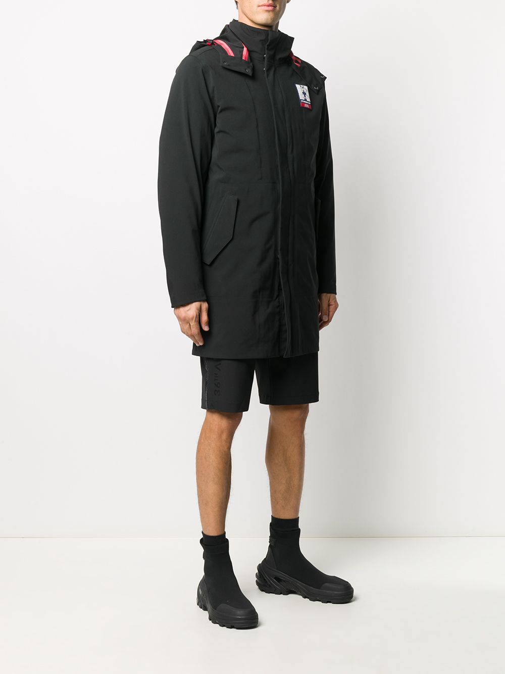 фото North sails x prada cup hooded padded coat