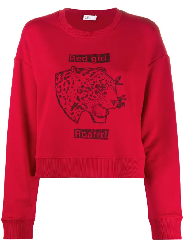 red valentino sweatshirt