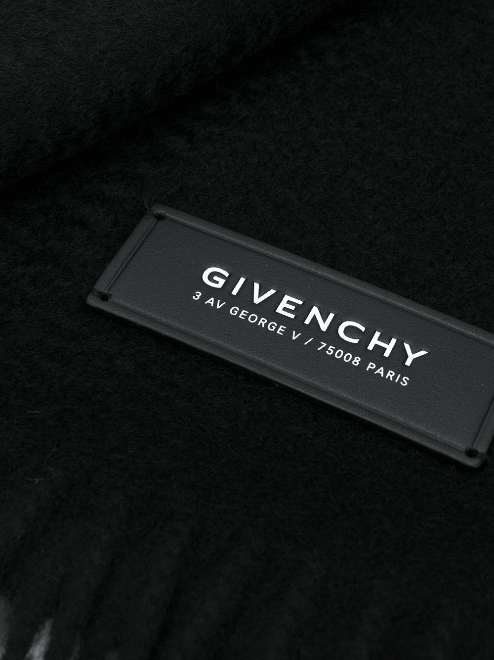 фото Givenchy шарф с бахромой