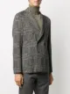 Eleventy double-breasted check blazer