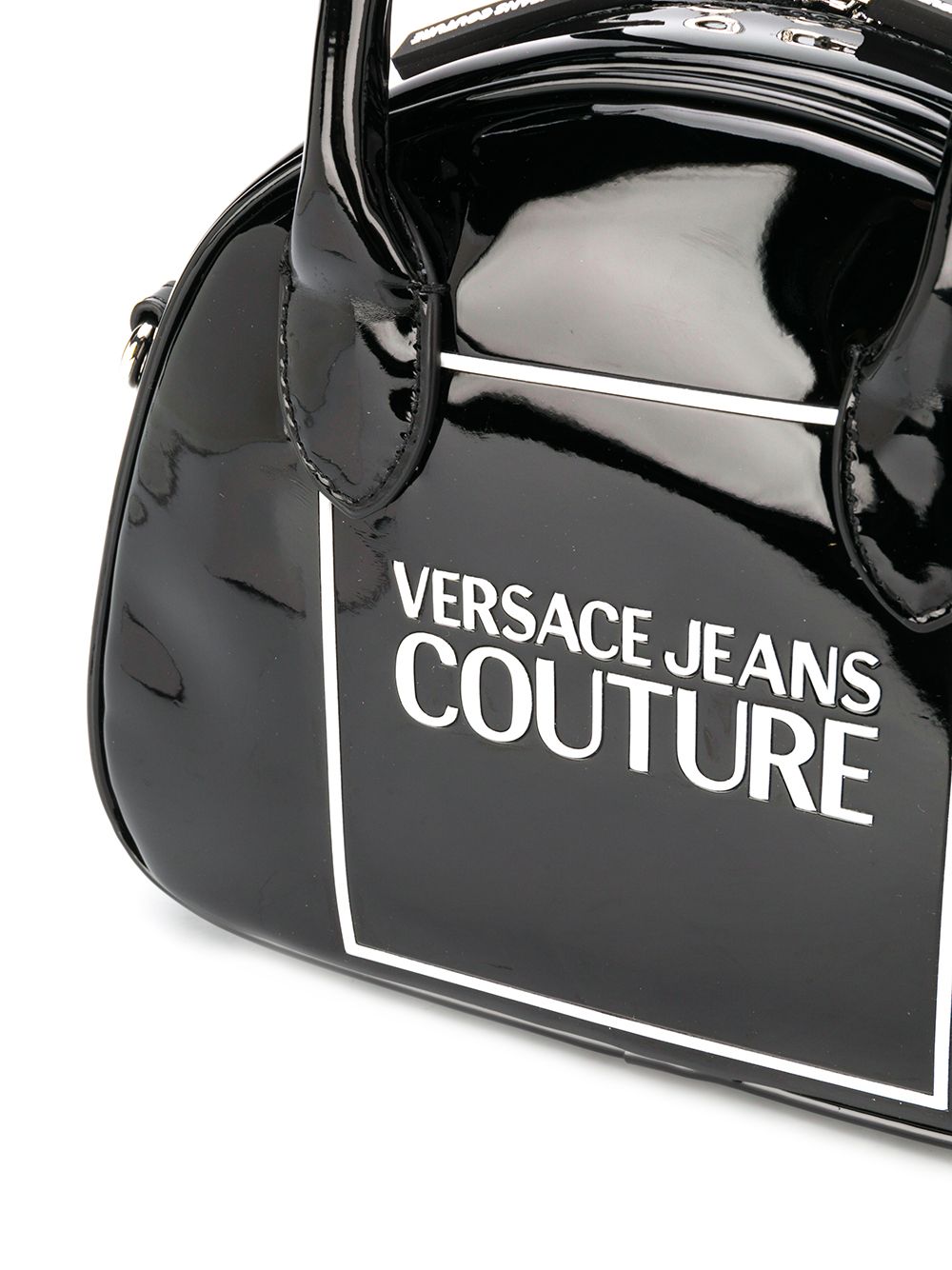 фото Versace jeans couture сумка-тоут с логотипом