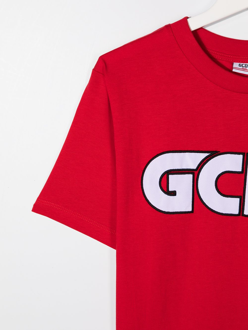 фото Gcds kids футболка с нашивкой-логотипом