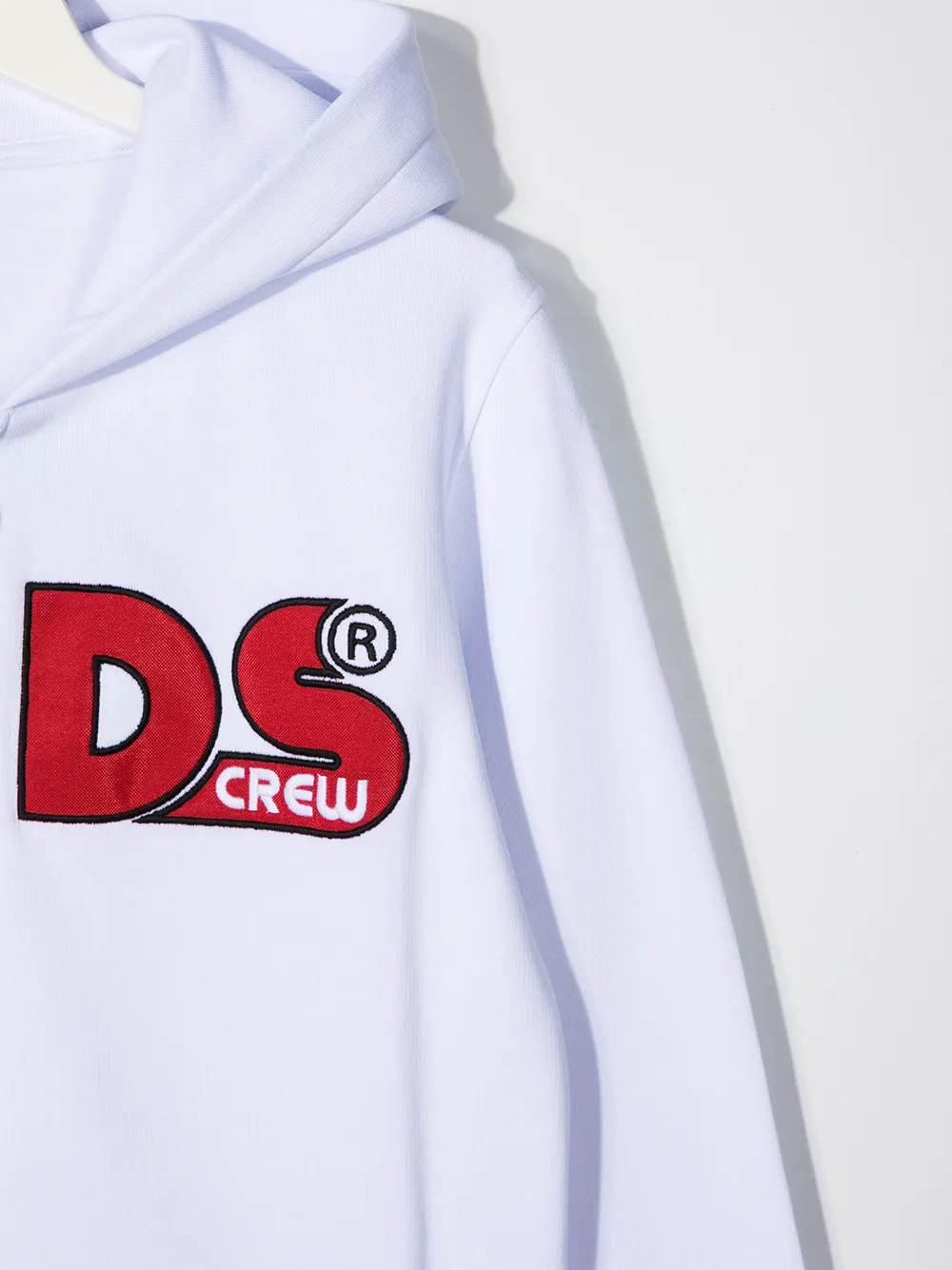 фото Gcds kids logo long-sleeve hoodie