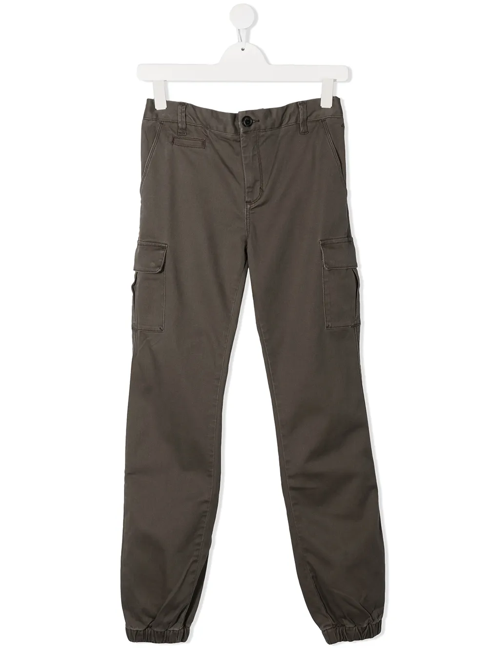 slim fit cargo trousers