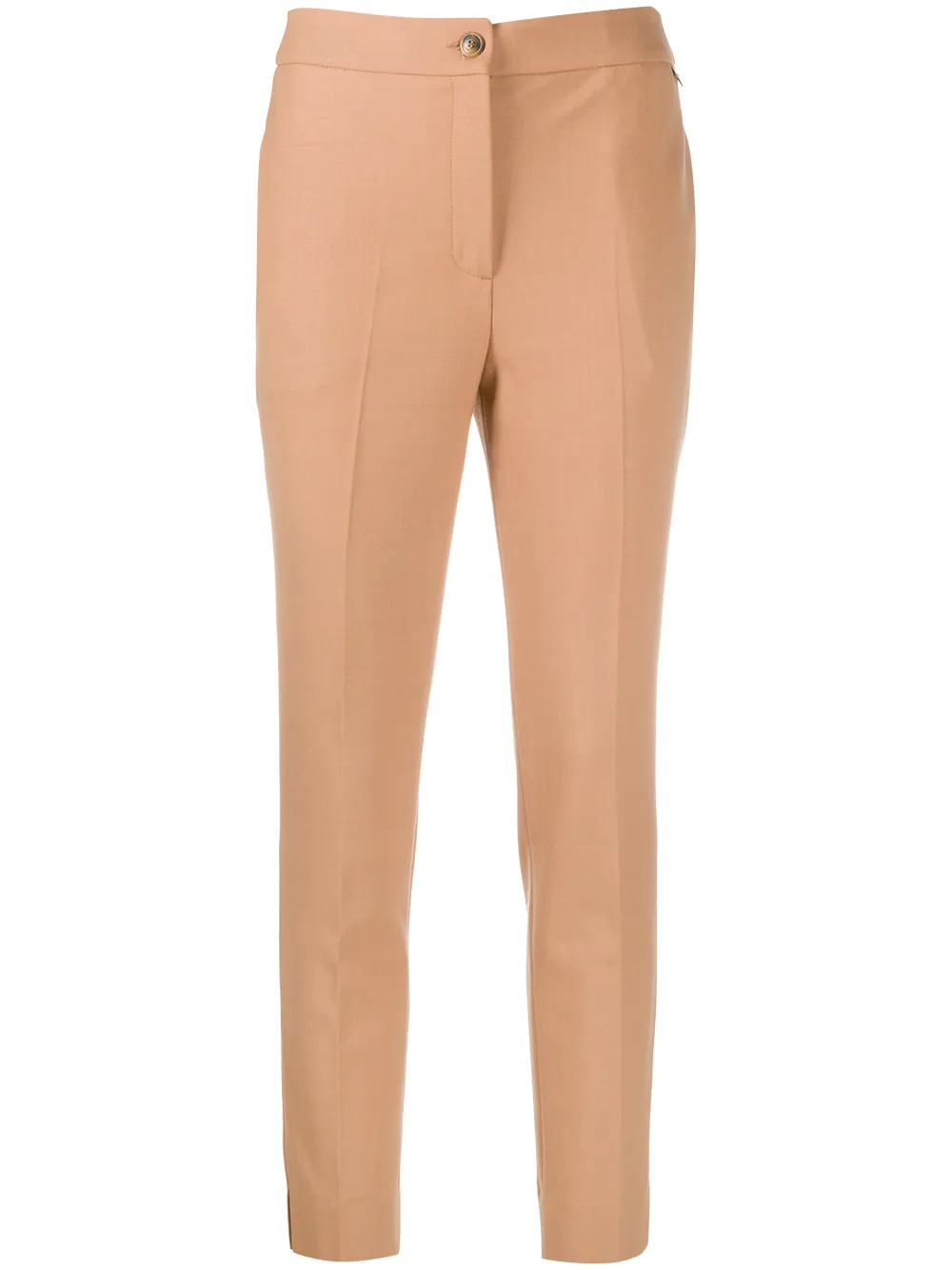 TWINSET SLIM-FIT TAILORED TROUSERS