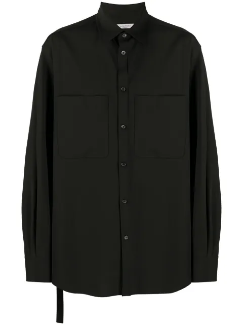 Valentino Garavani chest pocket long-sleeve shirt