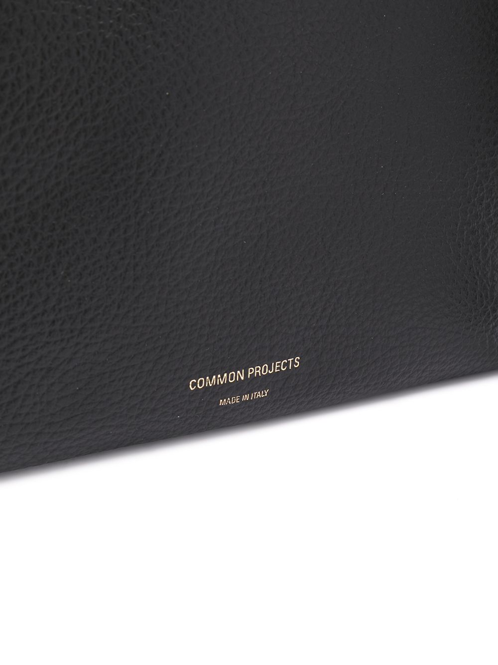 фото Common projects logo zipped clutch bag