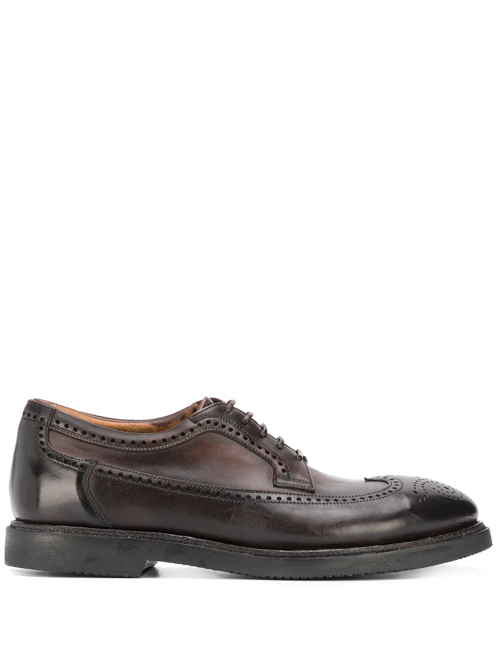 фото Silvano sassetti burnished oxford shoes