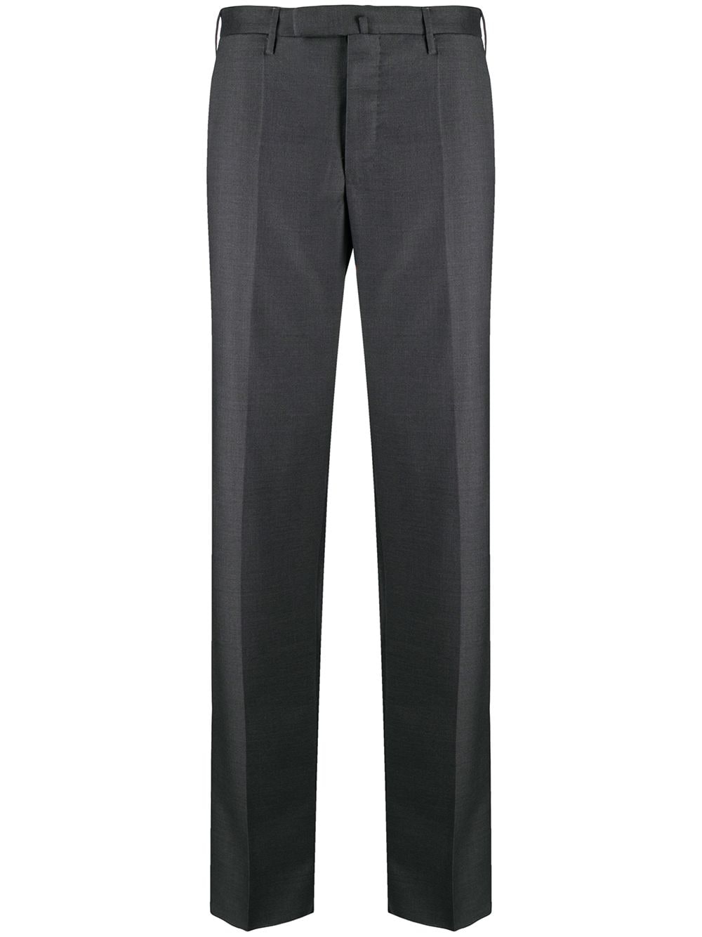 INCOTEX TAILORED TAPERED-LEG TROUSERS