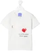 Image 1 of Stella Jean Kids slogan-print short sleeved T-shirt