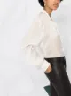 Theory بنطال جلد ضيق