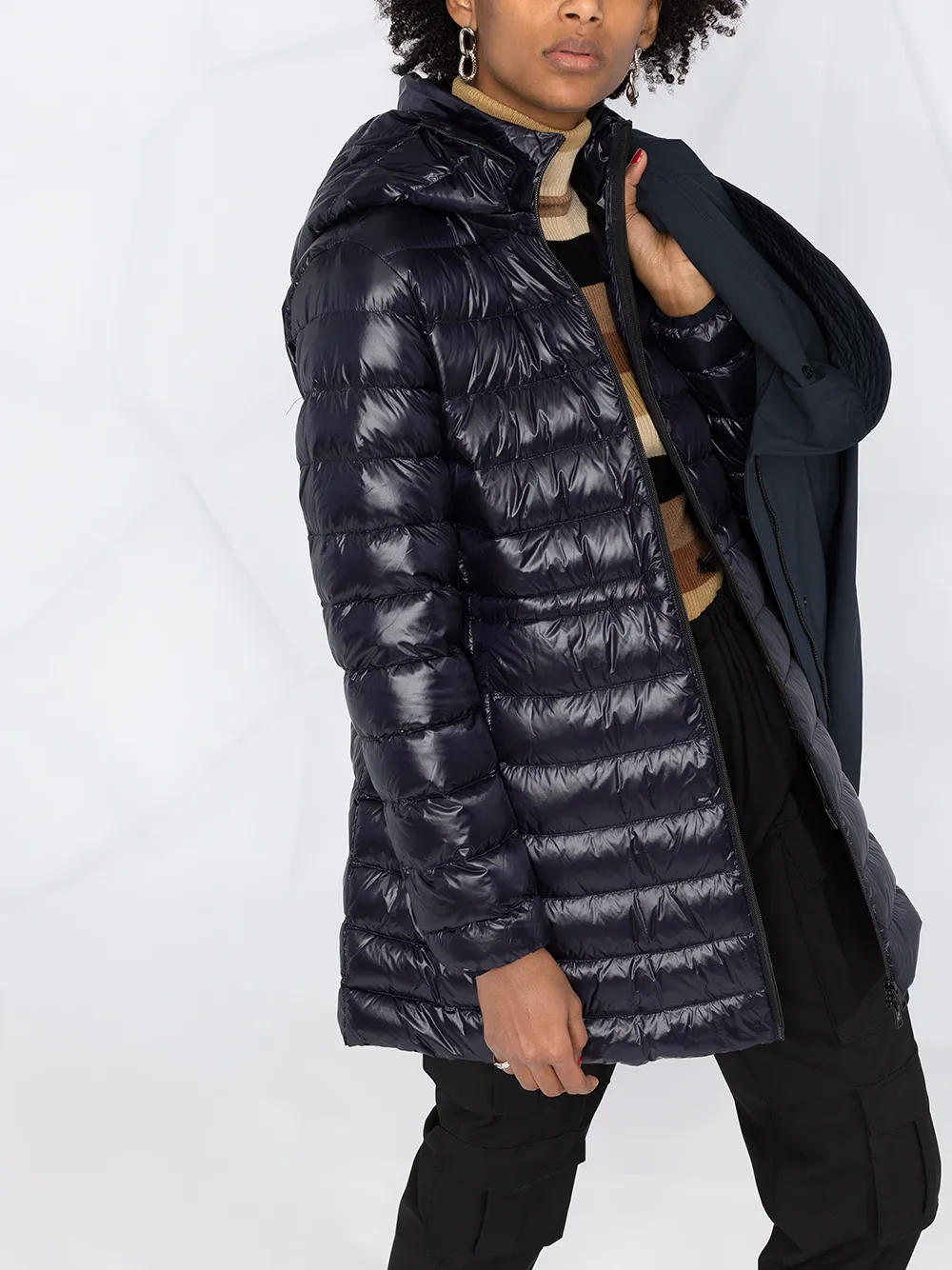 фото Woolrich многослойная дутая парка