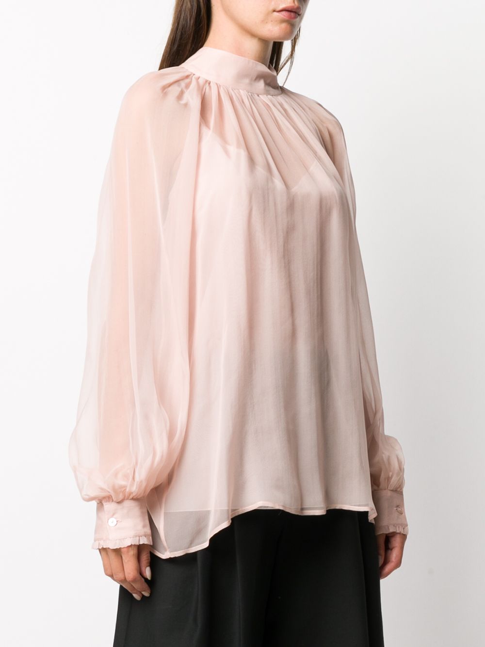 фото Blumarine chiffon blouse