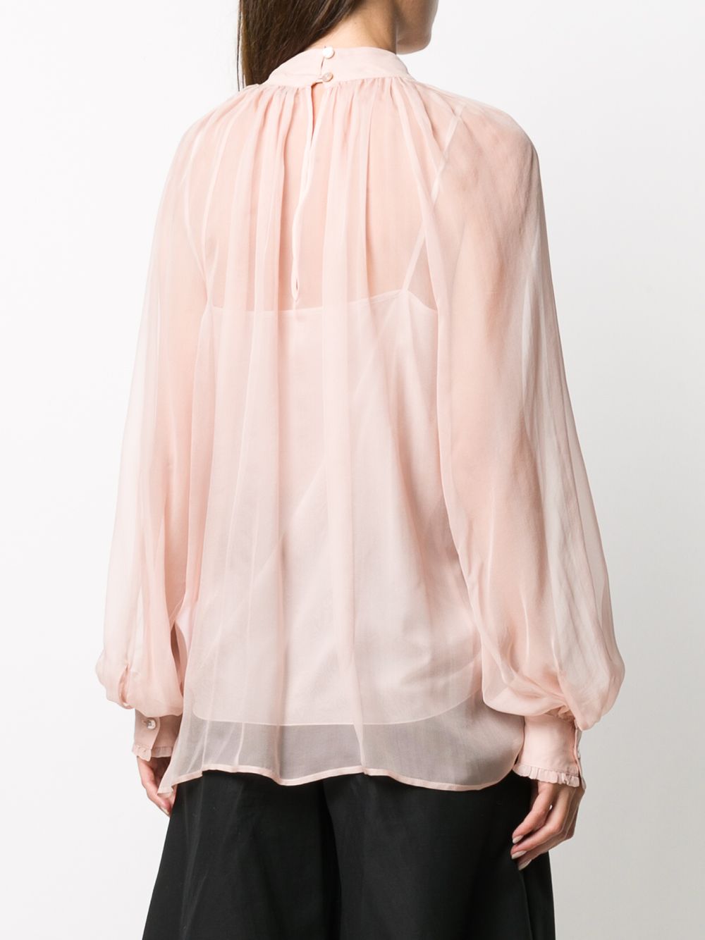 фото Blumarine chiffon blouse