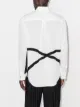 sulvam strap-embellished buttoned shirt