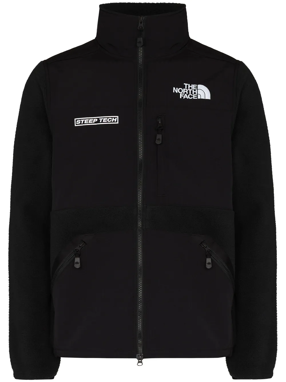 the north face zip up fleece