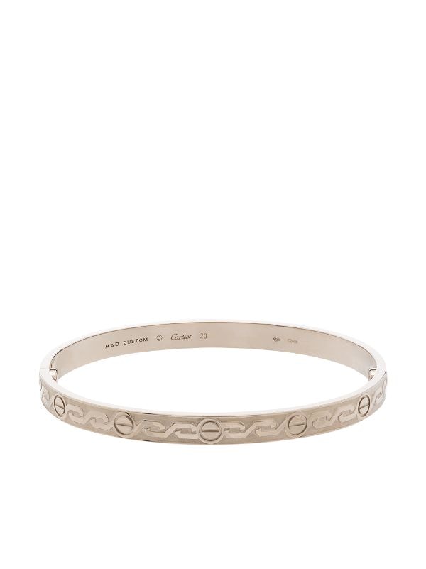 18kt White Gold Cartier Love Bracelet 
