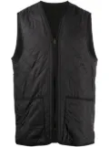 Barbour quilted zip-up gilet - Black