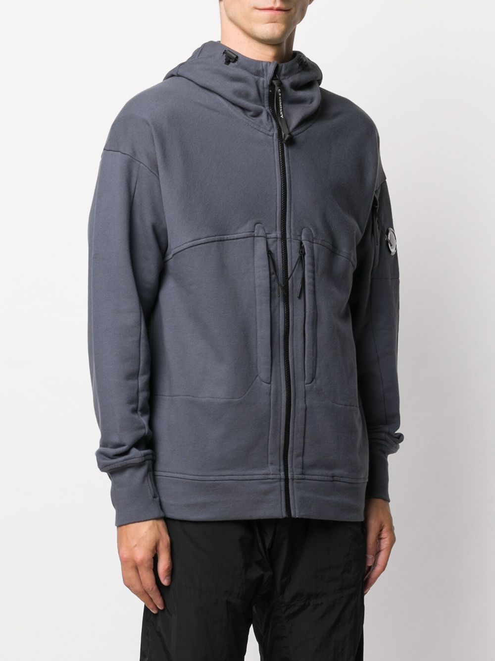 фото C.p. company cotton zipped hoodie