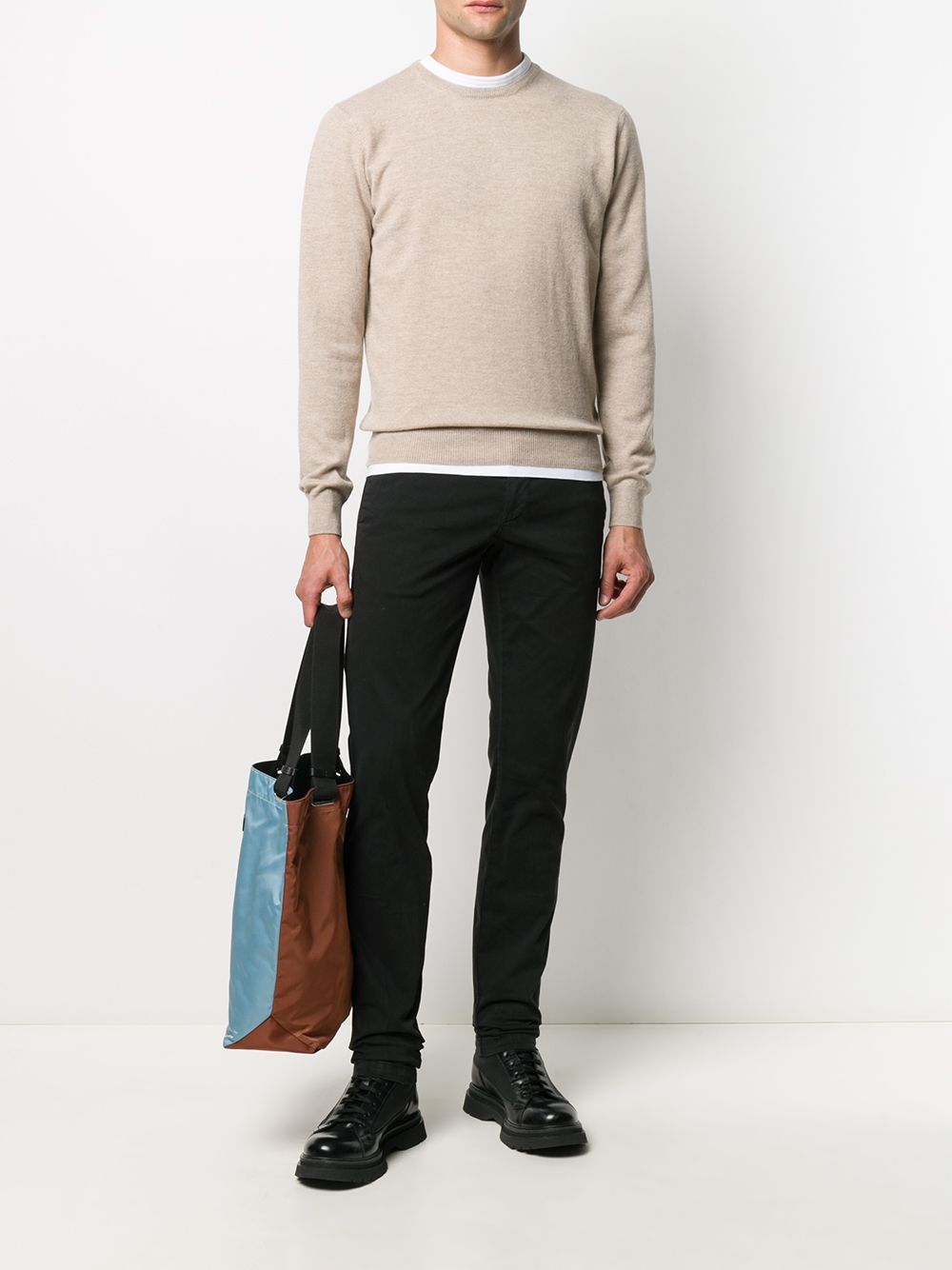 фото Borrelli crew-neck jumper