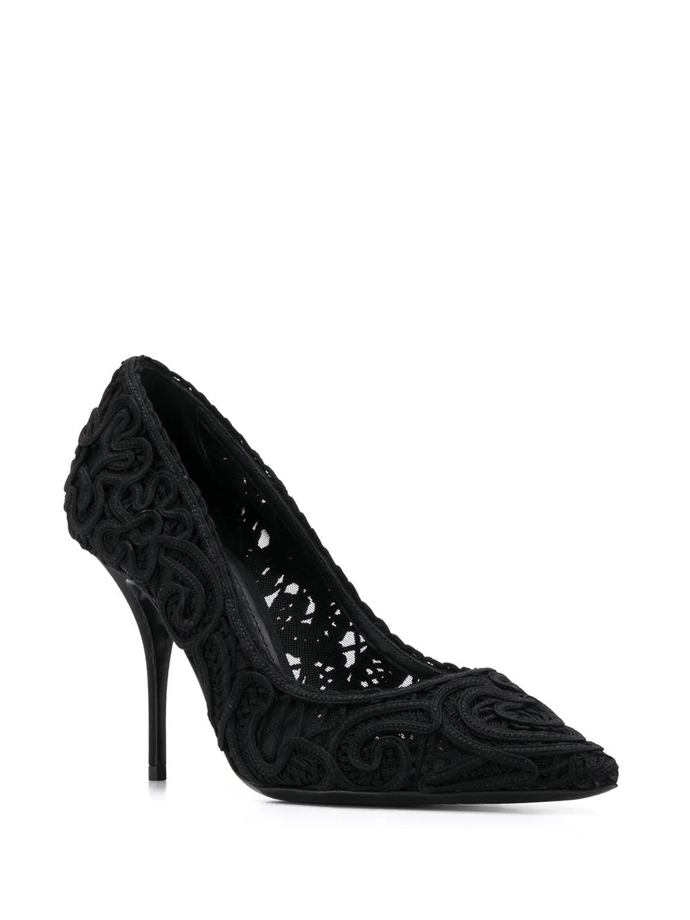 Billede 2 af Dolce & Gabbana Cordonetto top med blonde