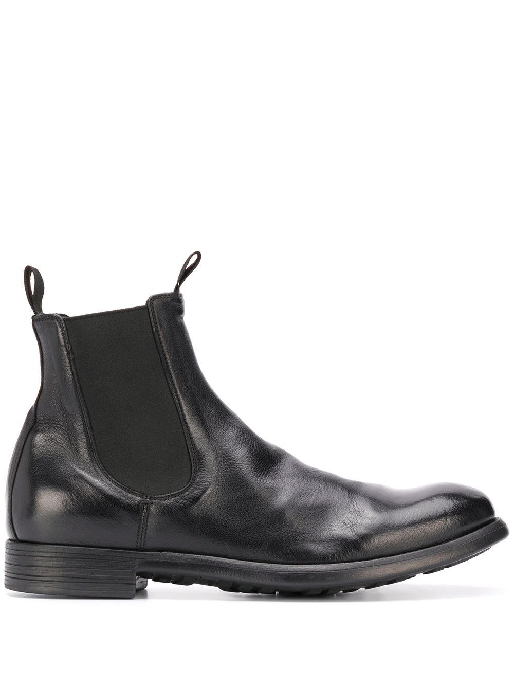 фото Officine creative chunky slip-on leather boots