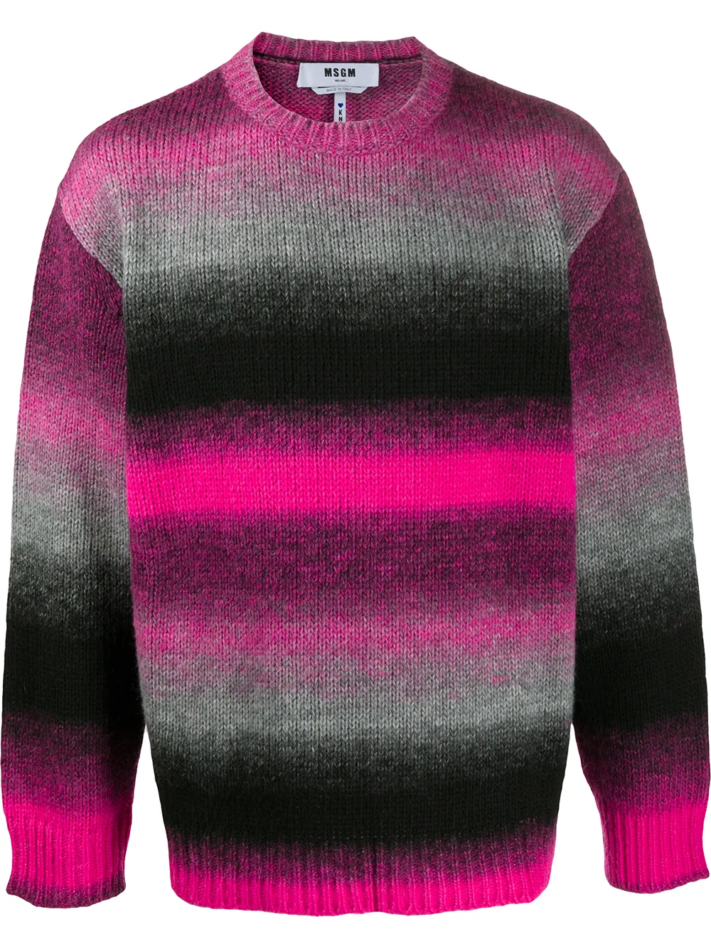 MSGM Horiztonal Striped Jumper - Farfetch