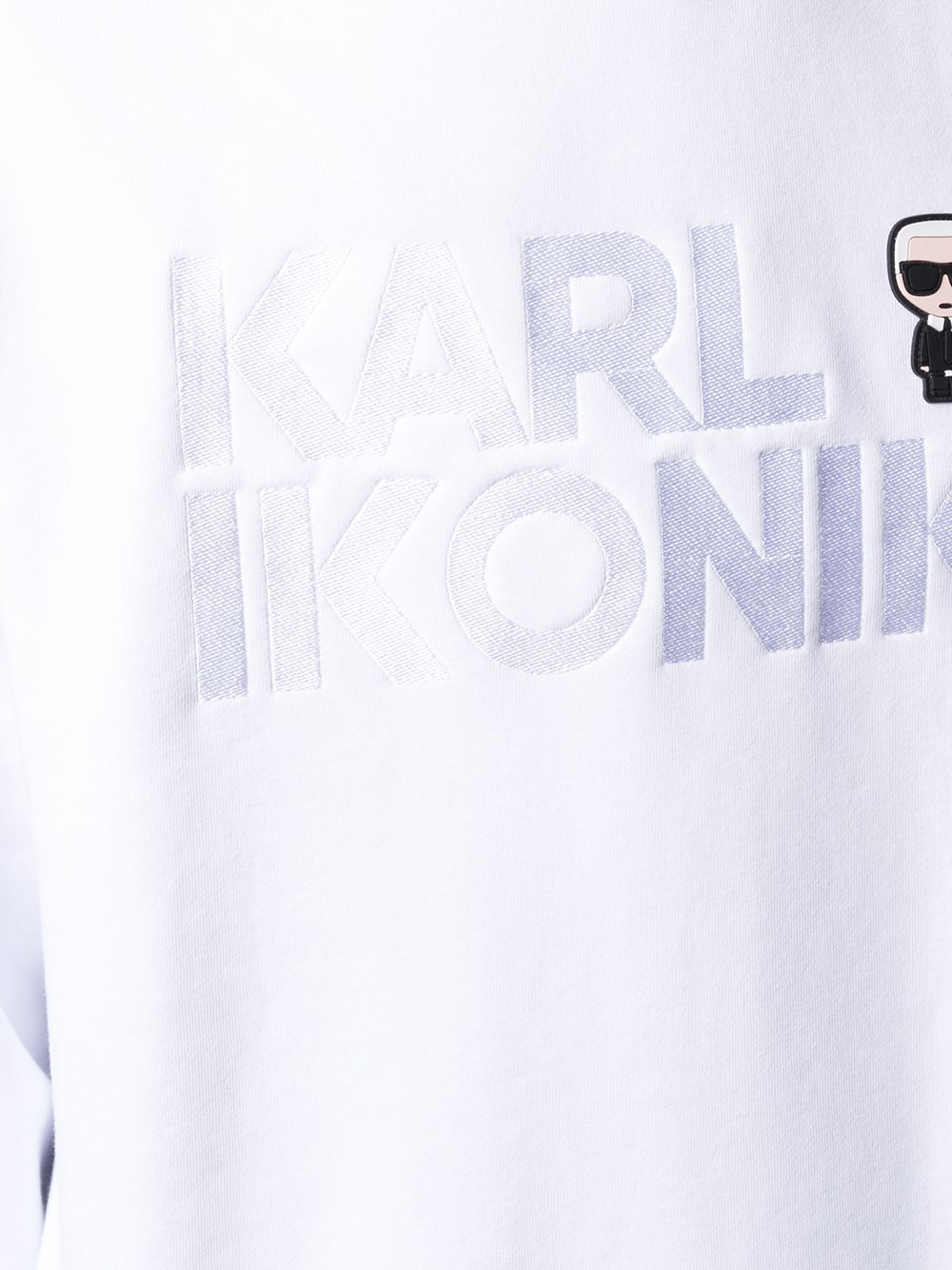 фото Karl lagerfeld толстовка ikonik karl с логотипом