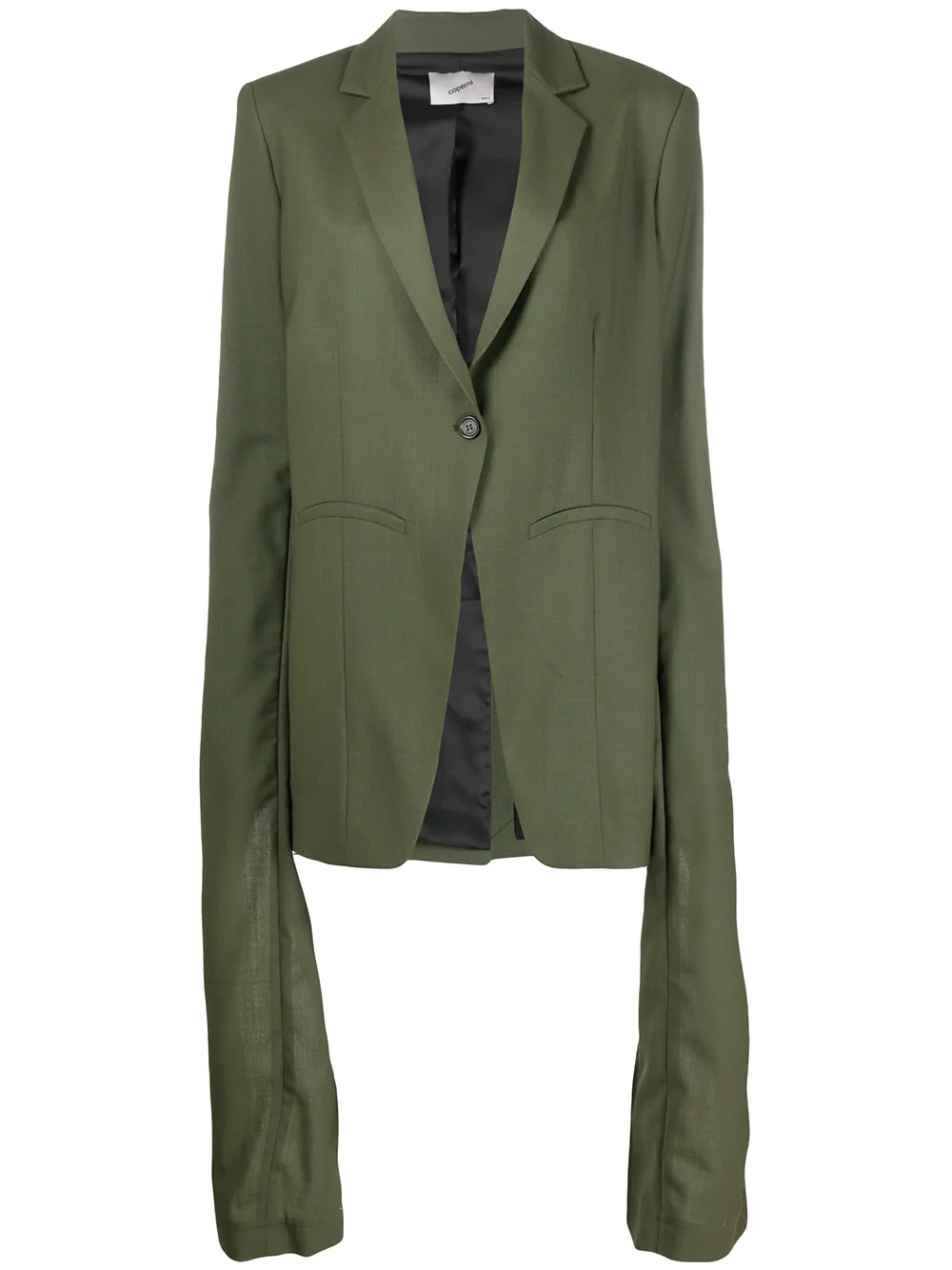 

Coperni blazer con mangas oversize - Verde