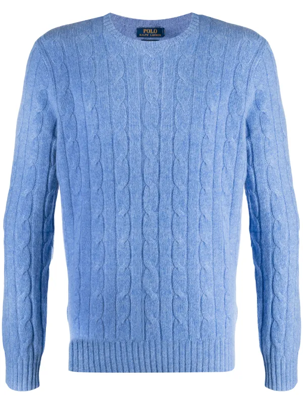 polo ralph lauren oversized cable knit jumper