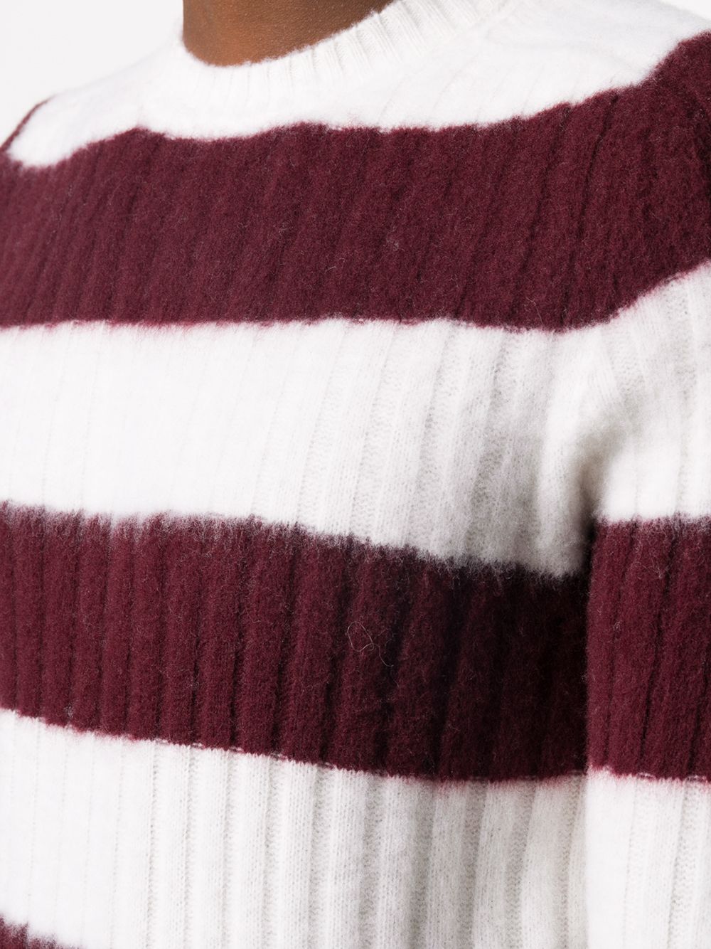 фото Eleventy striped knit jumper