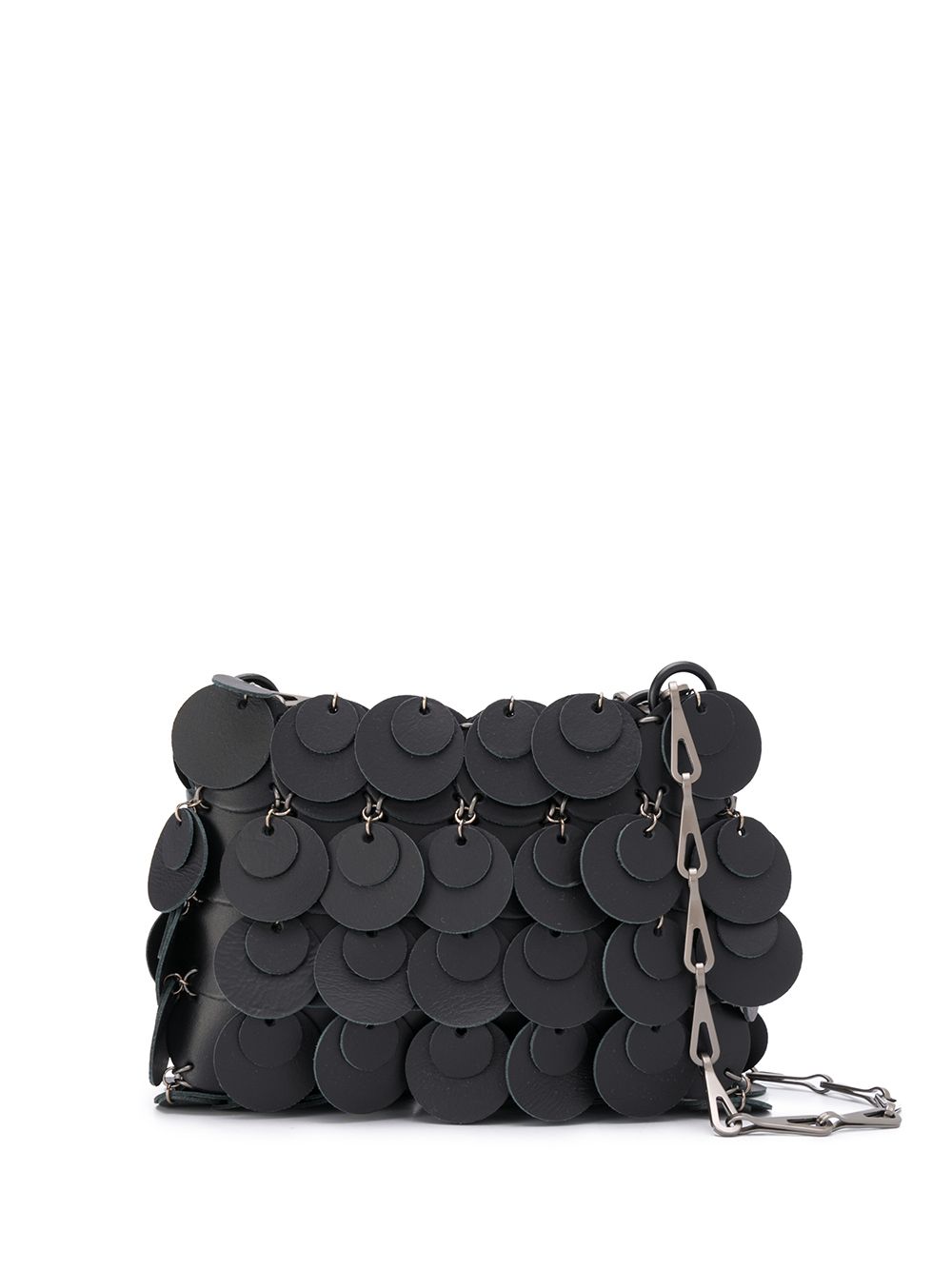Shop Paco Rabanne leather sequinned bag with Express Delivery - FARFETCH