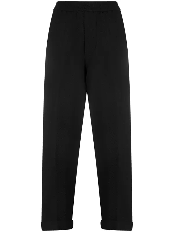 armani pants black