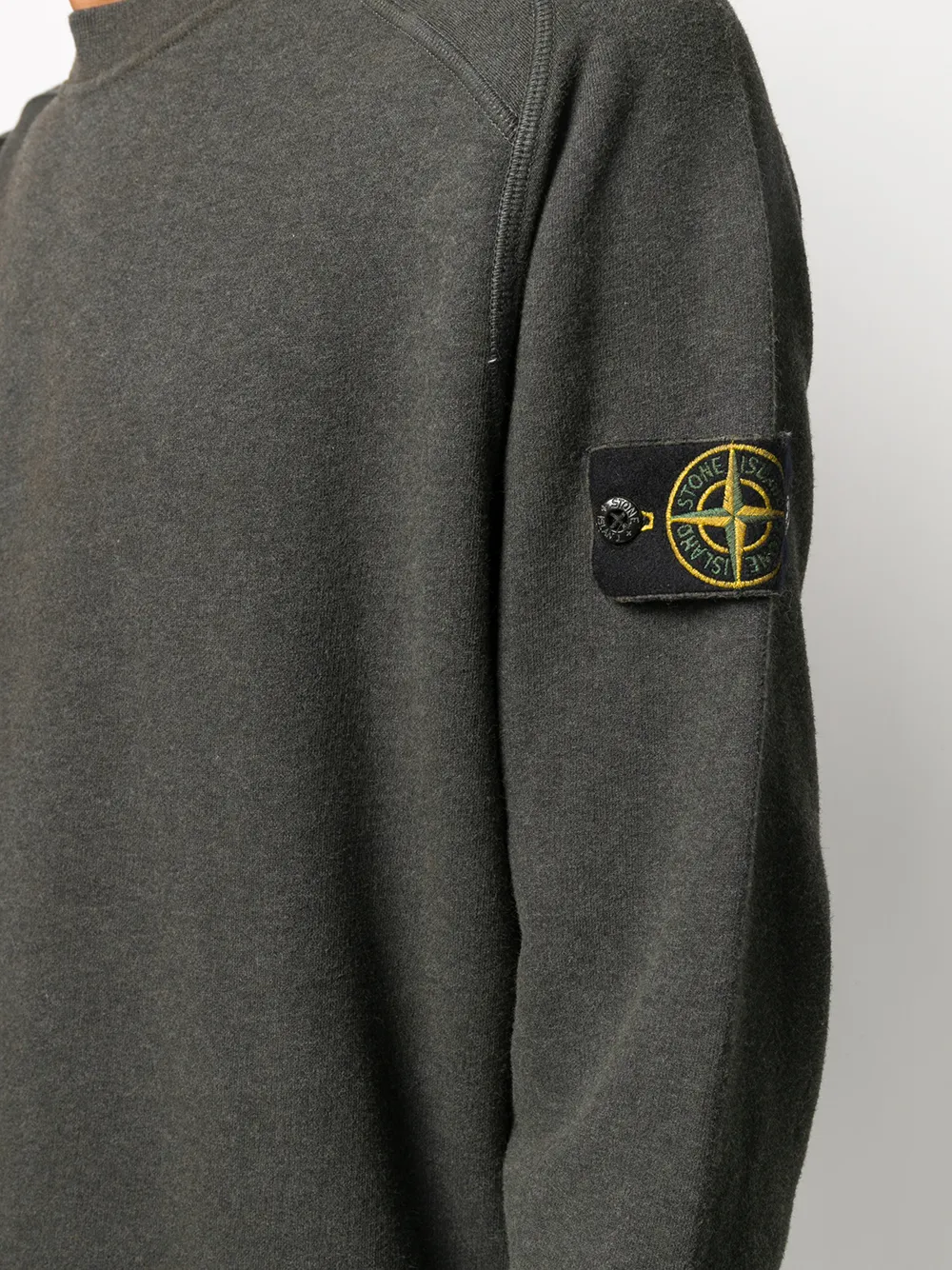 фото Stone island толстовка из джерси с нашивкой-логотипом