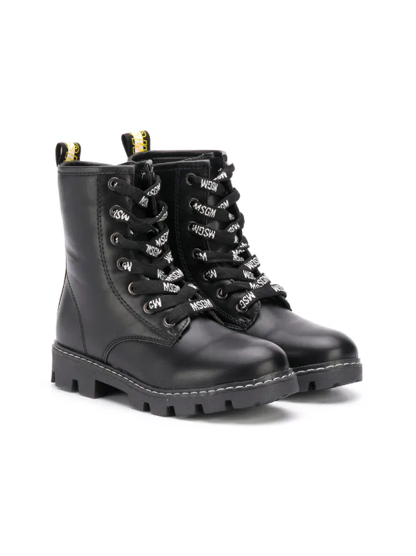 kids lace up boots