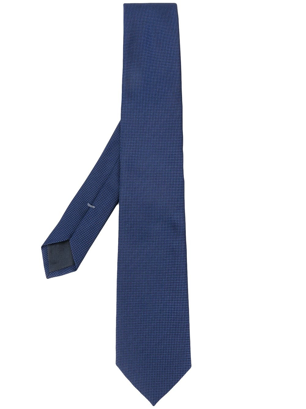 фото Ermenegildo zegna micro jacquard silk tie