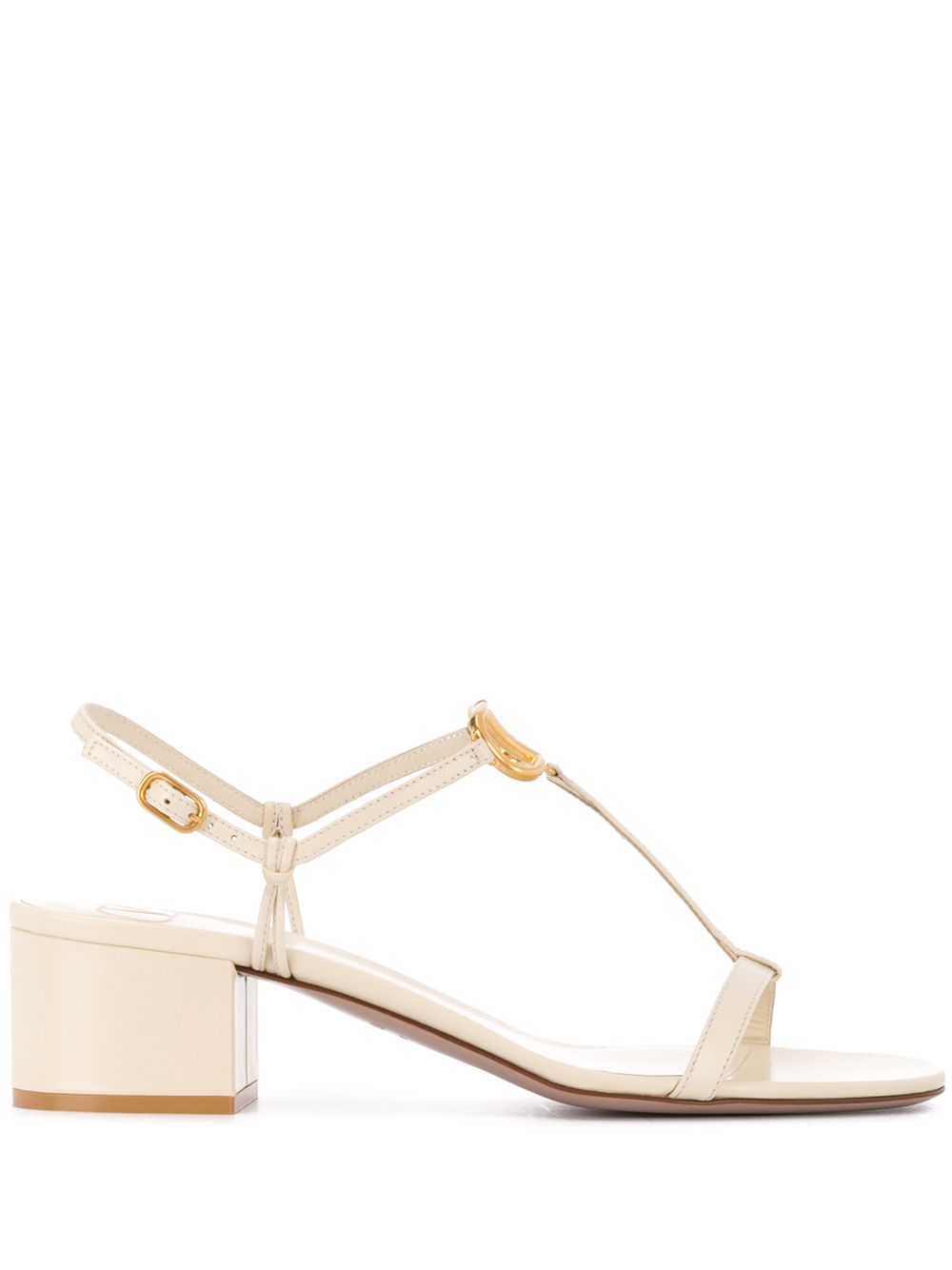 фото Valentino garavani vlogo block heel sandals