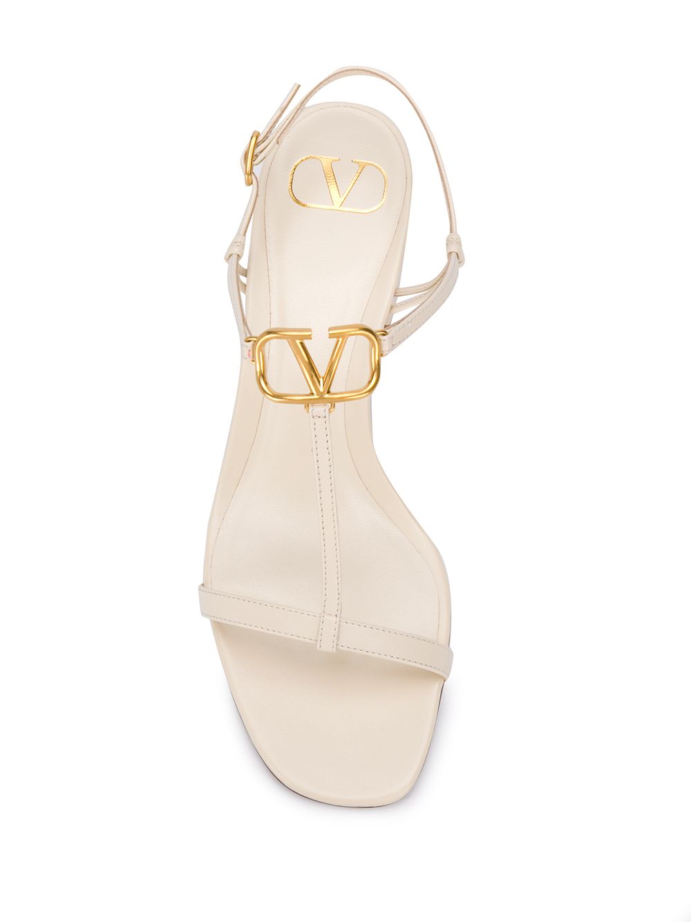 фото Valentino garavani vlogo block heel sandals