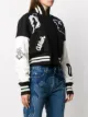 Off-White Jaqueta bomber cropped