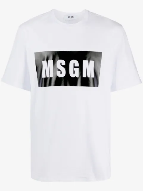 MSGM T-shirt med logotryk