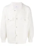 Barrie oversized denim jacket - White